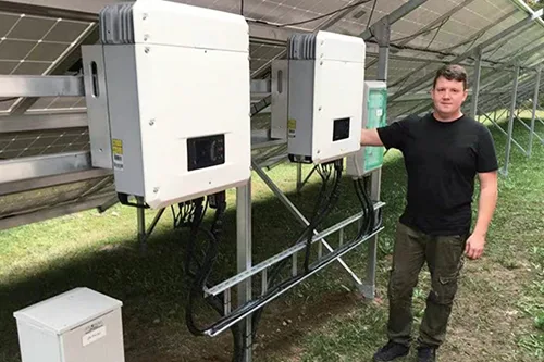Photovoltaic Inverter Project for European Solar Parks